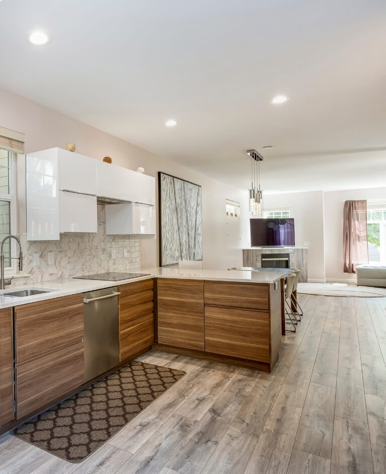clean-kitchen-living-area